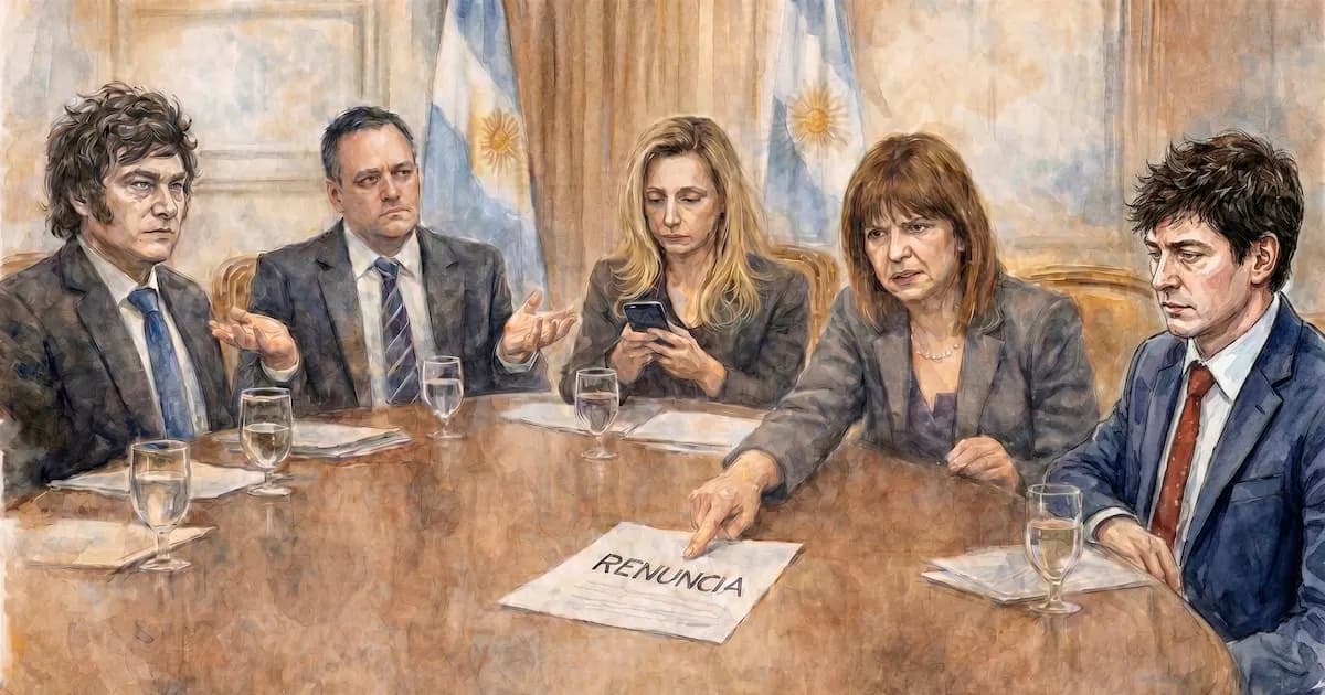 Crisis interna en el gabinete: Milei enfrenta desafíos con Adorni en el centro de la tormenta