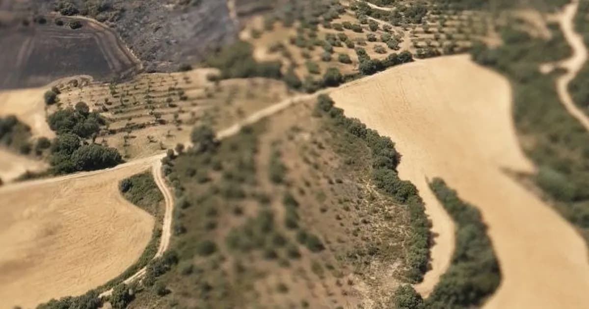 Intenso operativo para controlar incendio en Hoz y Costean, Huesca