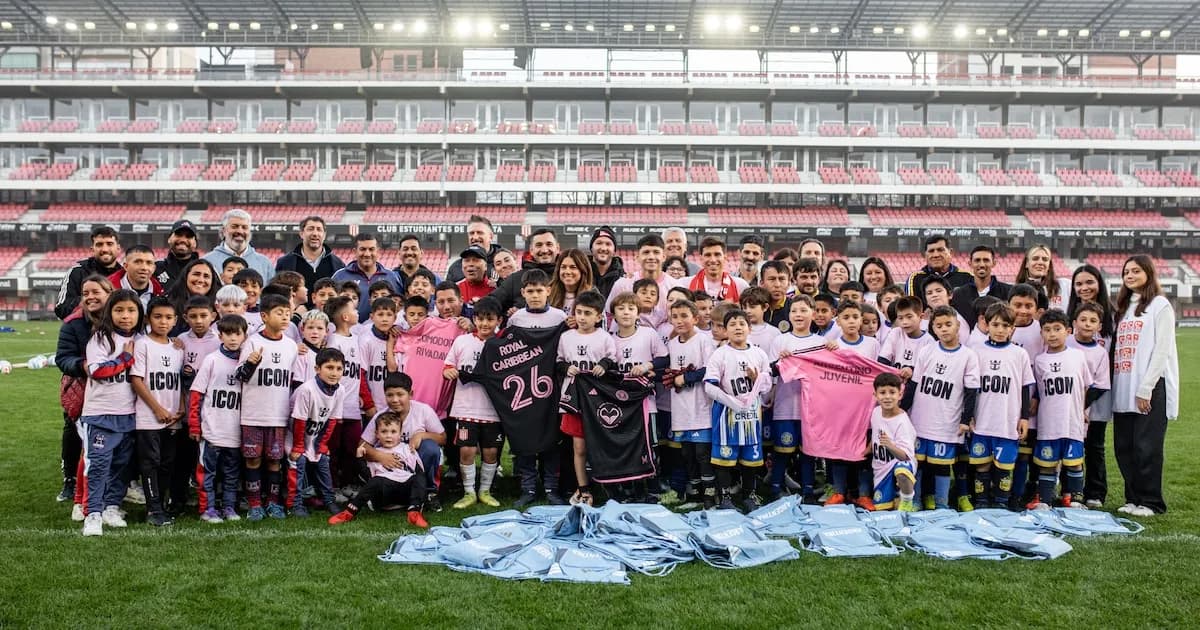 Inter Miami realiza exitosa clínica de fútbol en La Plata con la participación de dos jugadores destacados