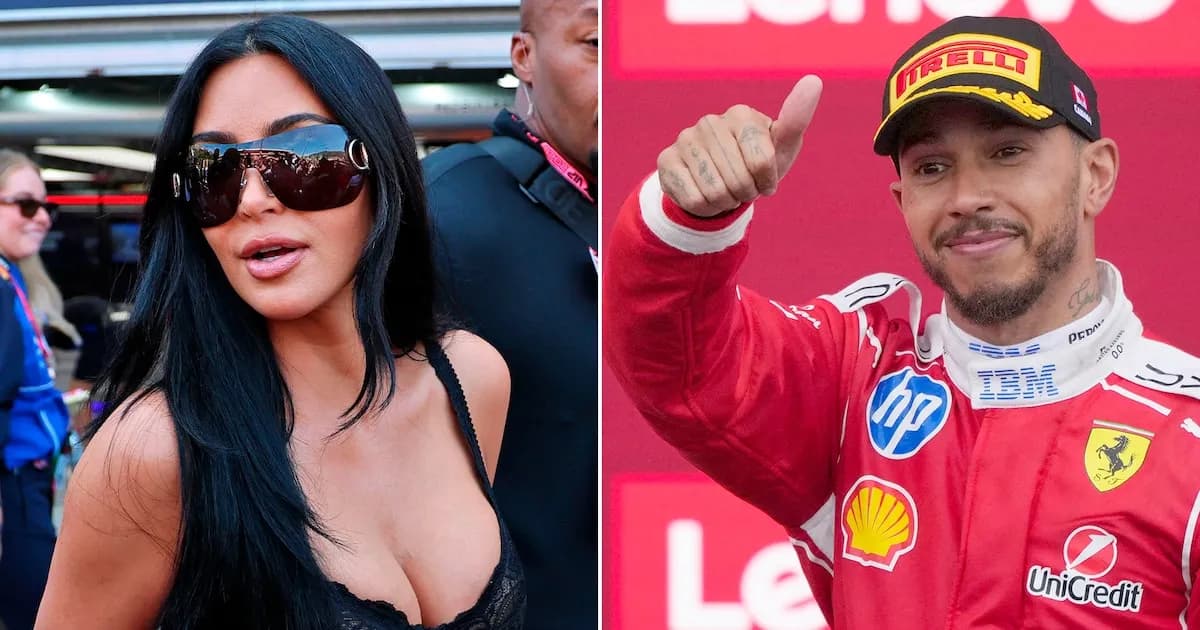 Kim Kardashian Celebra el Triunfo de Lewis Hamilton en la Fórmula 1