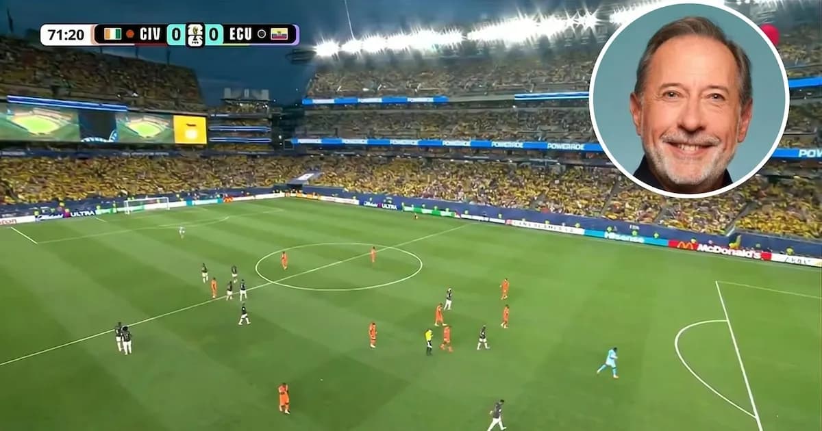 La música de Guillermo Francella se vuelve viral en el Mundial 2026 durante Ecuador-Costa de Marfil