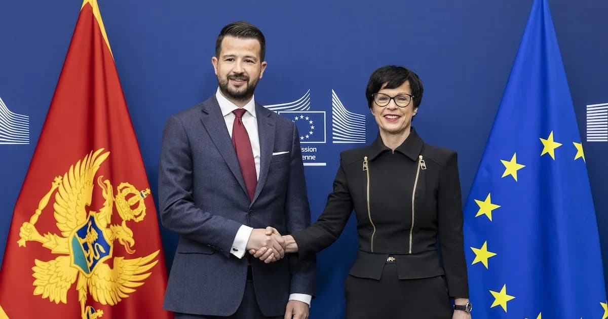 Montenegro avanza hacia la UE al cerrar nuevos capítulos en su proceso de adhesión