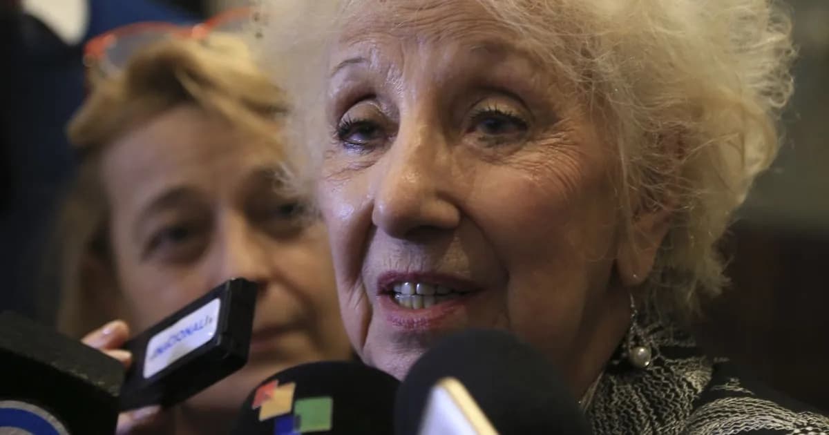 Estela de Carlotto rinde homenaje a Taty Almeida: "No puedo soportar su ausencia"