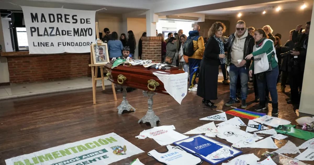 Emotiva despedida a Taty Almeida, ícono de la lucha por los derechos humanos en Argentina