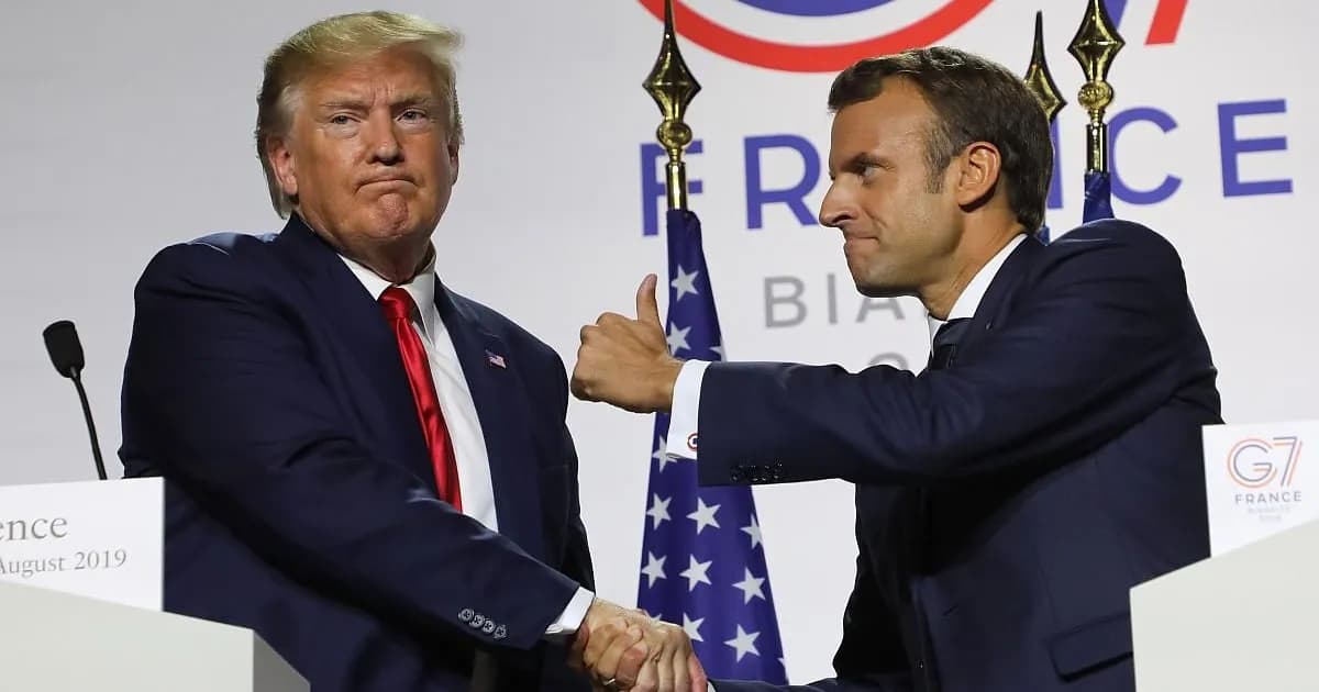 EEUU y Francia en tensión: Trump amenaza con arancel del 100% al vino y champagne