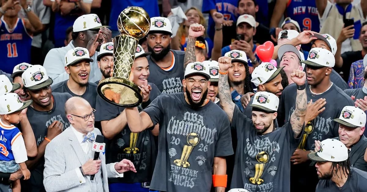 Los Knicks marcan un hito en ventas de merchandising tras su histórico título NBA