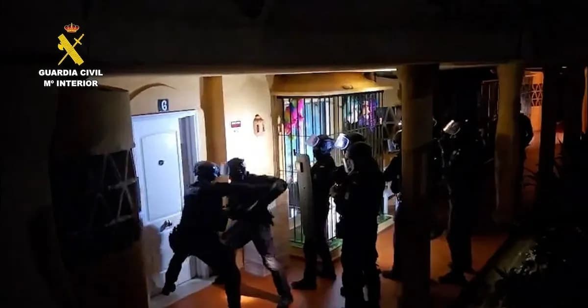 Detenidos seis hombres tras un violento incidente de narcotráfico en Chimeneas