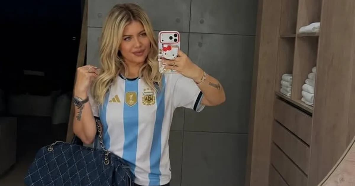 La pasión familiar de Wanda Nara en el debut de Argentina en el Mundial 2026