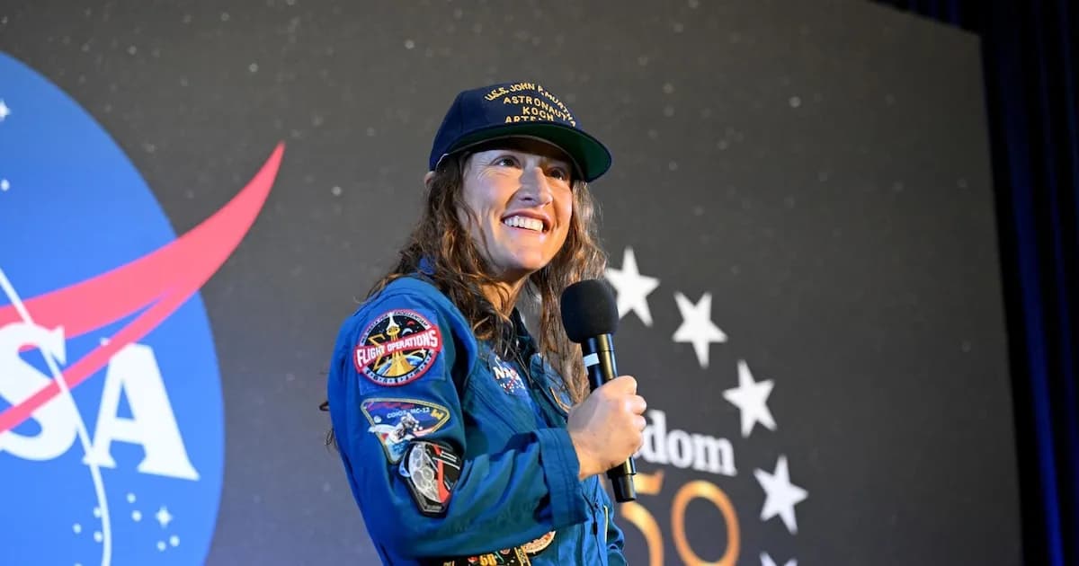 Christina Koch, la pionera espacial, recibe el Premio Princesa de Asturias de la Concordia 2026