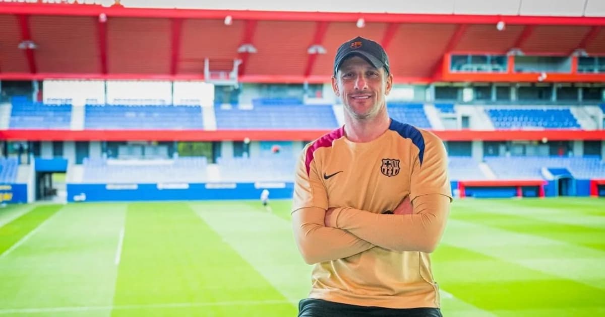 Juliano Belletti seguirá como entrenador del Barça Atlètic hasta 2027
