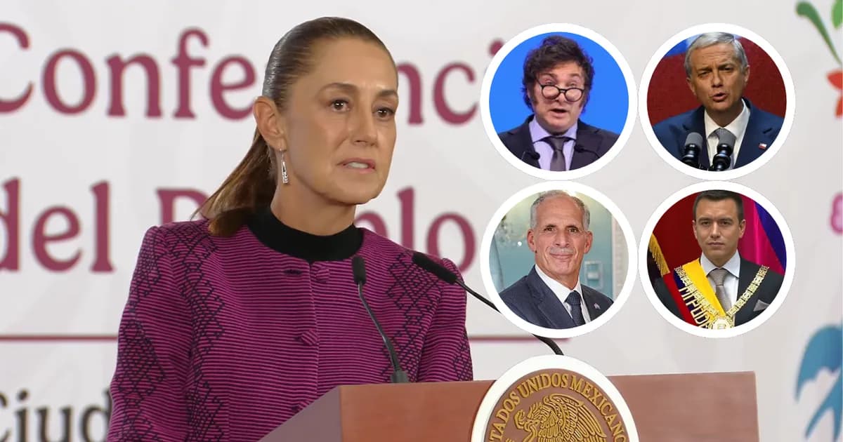 Claudia Sheinbaum: México ha adquirido conciencia y no sucumbe a la ultraderecha