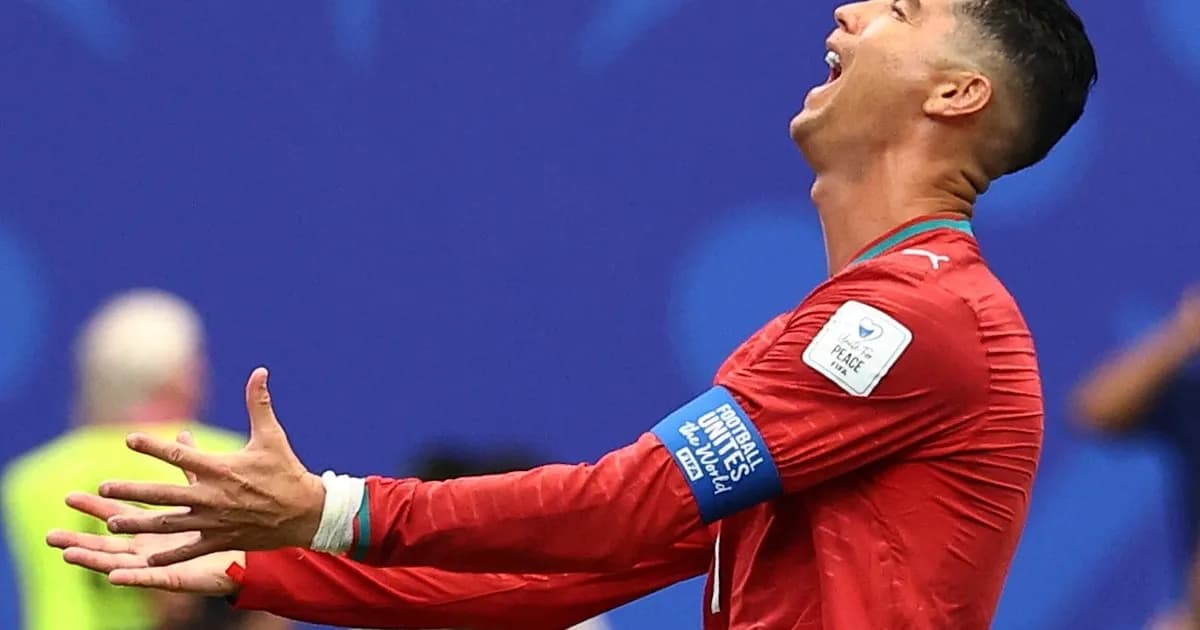 Cristiano Ronaldo y su frustración en el empate de Portugal ante RD Congo en el Mundial 2026