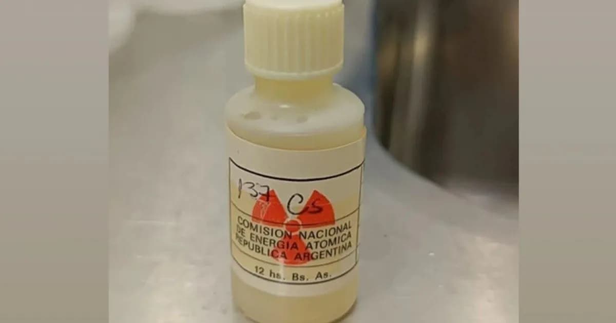 Desaparece cápsula radiactiva en Rosario: alerta nacional y protocolos activados