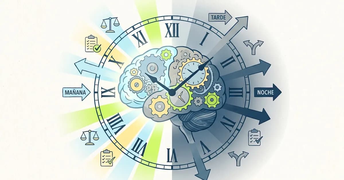 Descubrimientos sobre la toma de decisiones: ¿Cuál es el mejor momento del día?