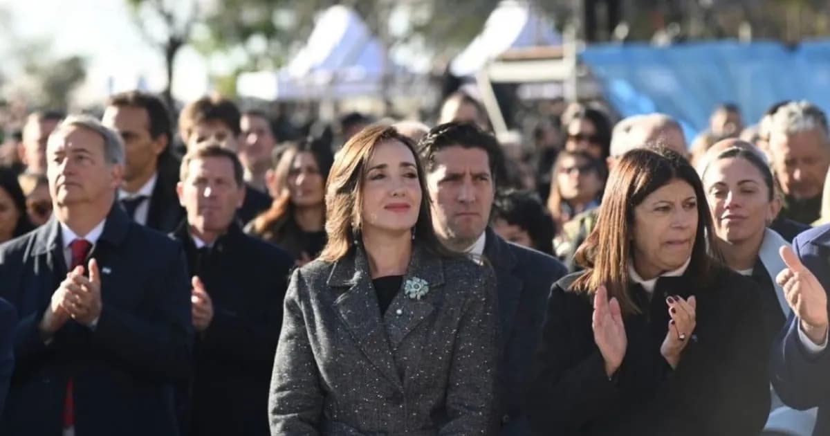 Victoria Villarruel critica su trato en el acto por el Día de la Bandera en Rosario