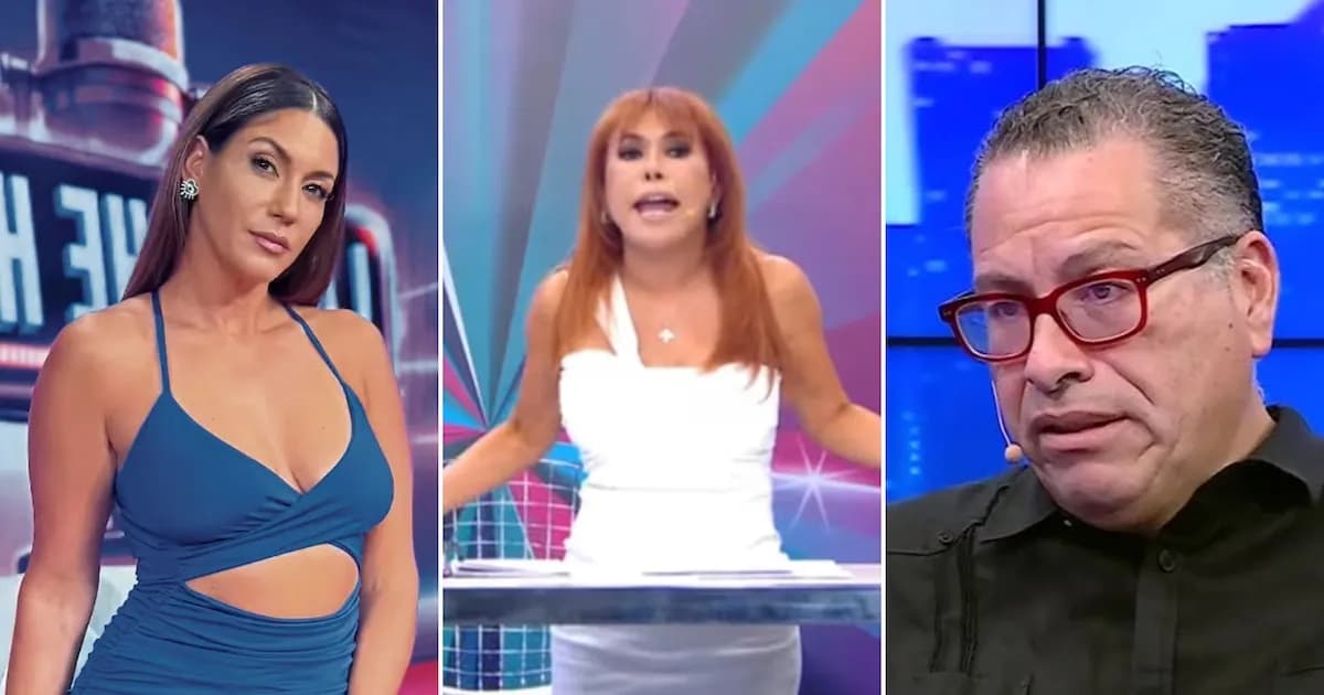 Tilsa Lozano y Phillip Butters se burlan del bajo rating de Magaly Medina