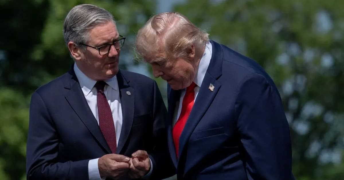 Trump anticipa la renuncia de Keir Starmer: "Fracasó en temas clave"