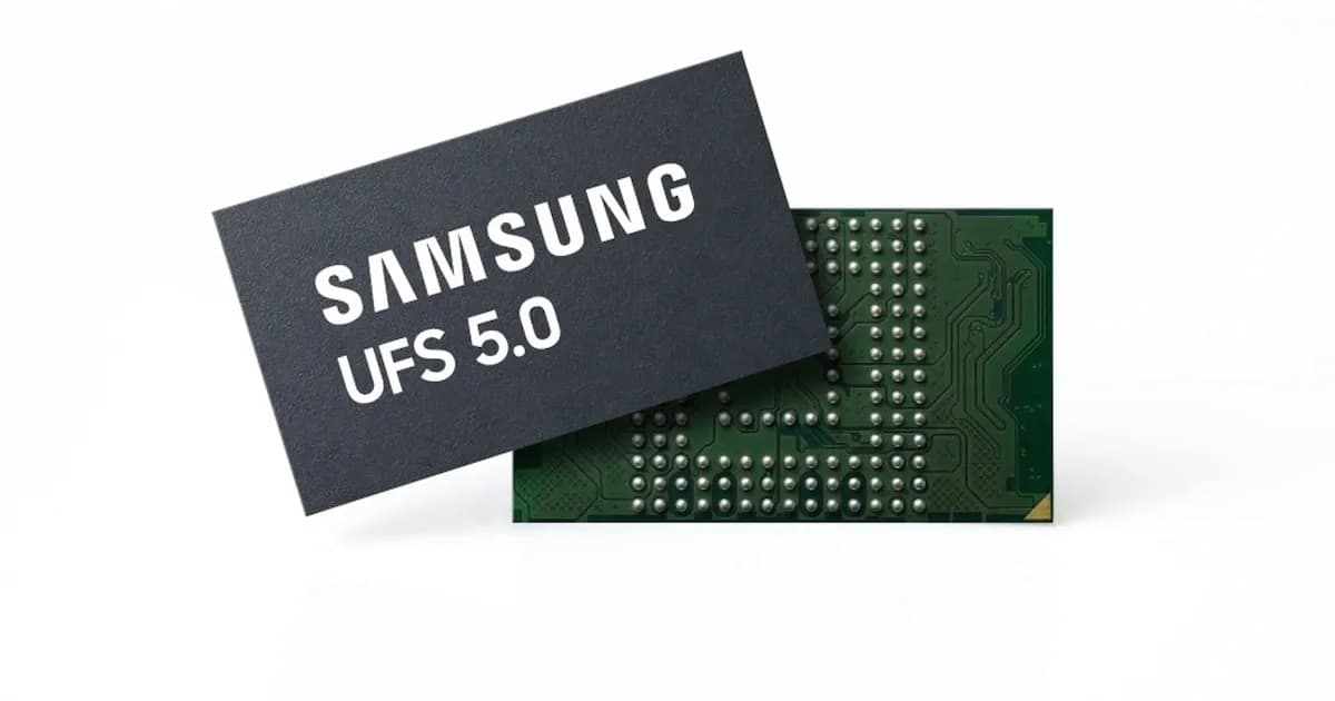 Samsung lanza UFS 5.0: el nuevo estándar de almacenamiento móvil que revoluciona la velocidad