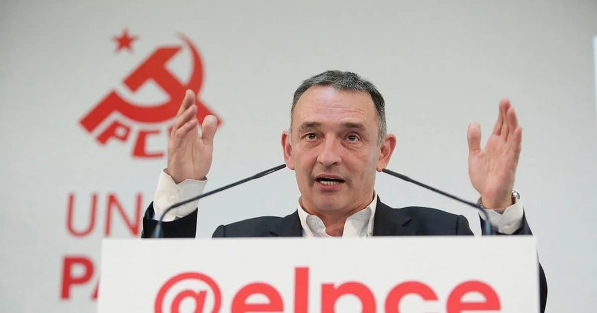 PCE denuncia blanqueo de Juan Carlos I y desmiente nota sobre el 23-F