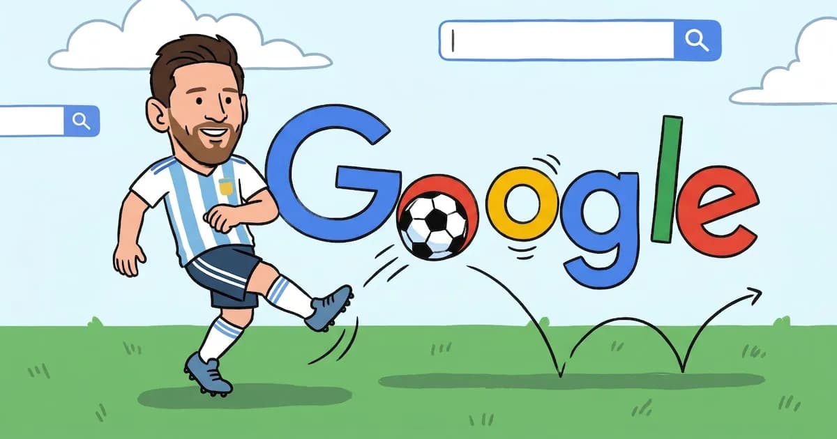 El Homenaje de Google a Messi tras su Récord en el Mundial 2026