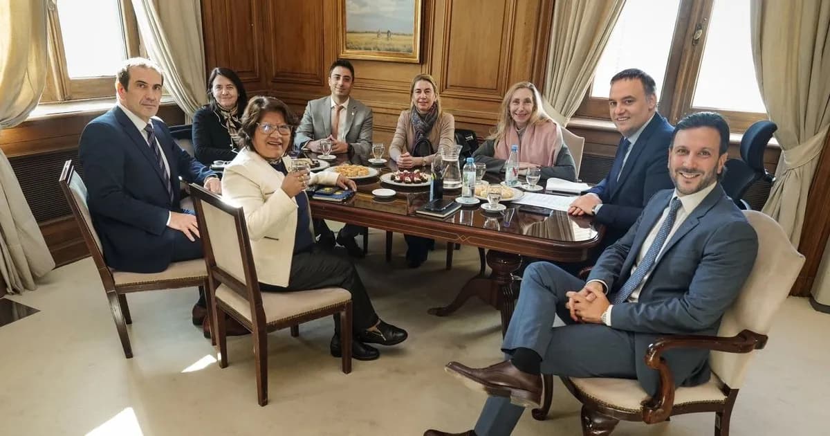 Reunión clave entre Adorni y Milei con senadores libertarios para definir reformas