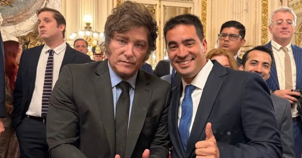 Javier Milei presenta a Adrián Ravier como nuevo vocero y celebra crecimiento del PBI