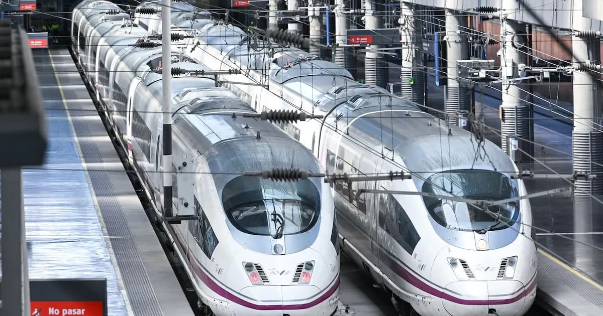 Retrasos en la línea de alta velocidad Madrid-Valencia-Alicante por fallas técnicas