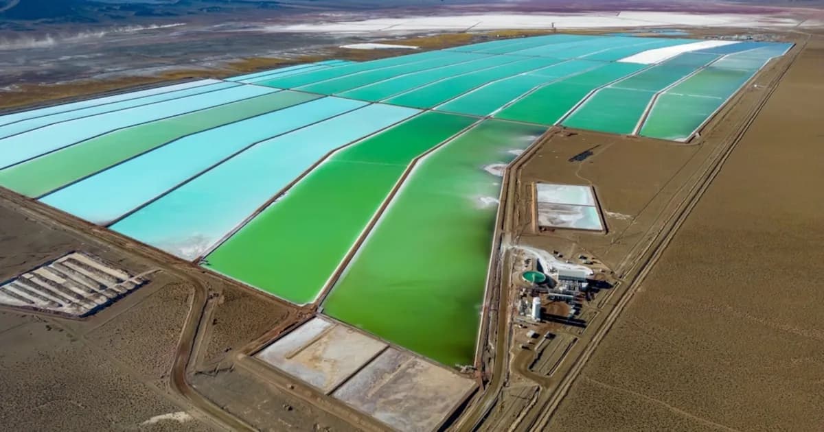 El litio: Nuevas tecnologías transforman su cadena de suministro global