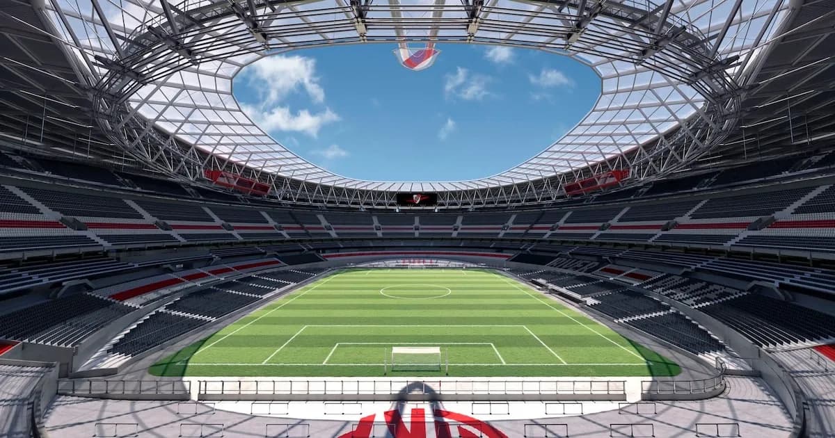 El Monumental avanza en su remodelación para el Mundial 2030