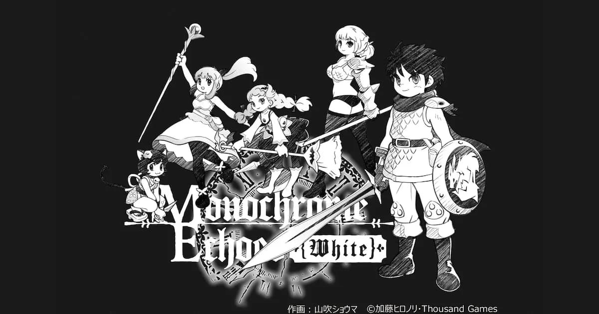 Llega 'Monochrome Echoes: White' a Nintendo Switch: Un RPG en blanco y negro para este verano