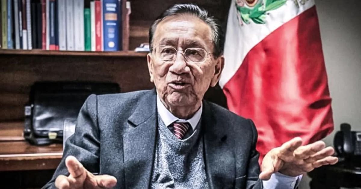 José María Balcázar asume la presidencia del Perú en medio de controversias