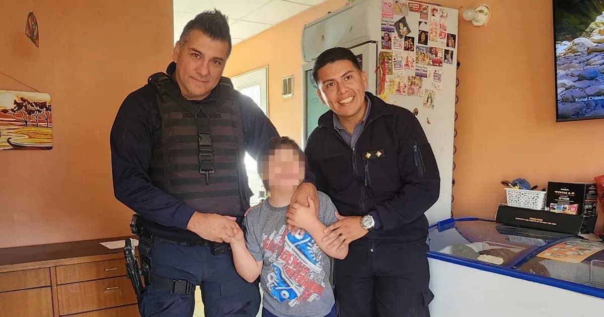 Policías de Bariloche salvan la vida de un niño tras un atragantamiento
