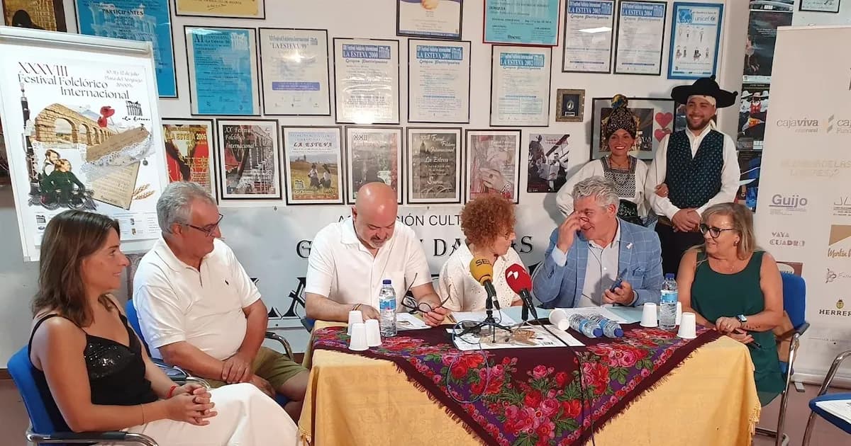Argentina, Italia y Grecia brillarán en la 38ª edición del Festival Folclórico de la Esteva