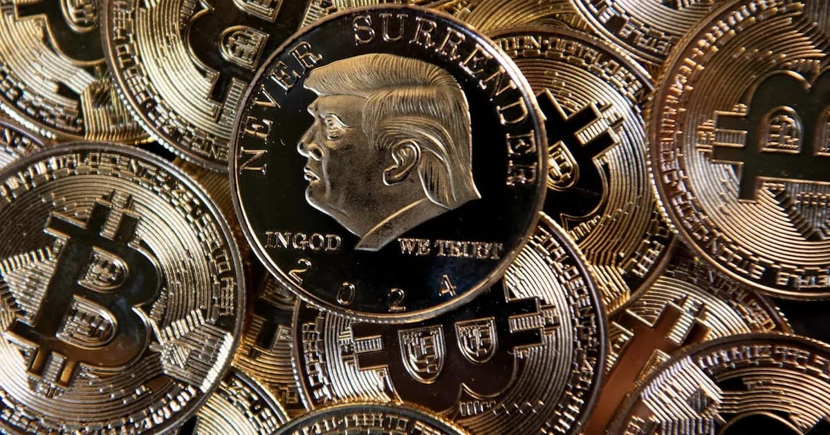Trump declara 1.400 millones de dólares en ingresos relacionados con criptomonedas en su primer año de mandato