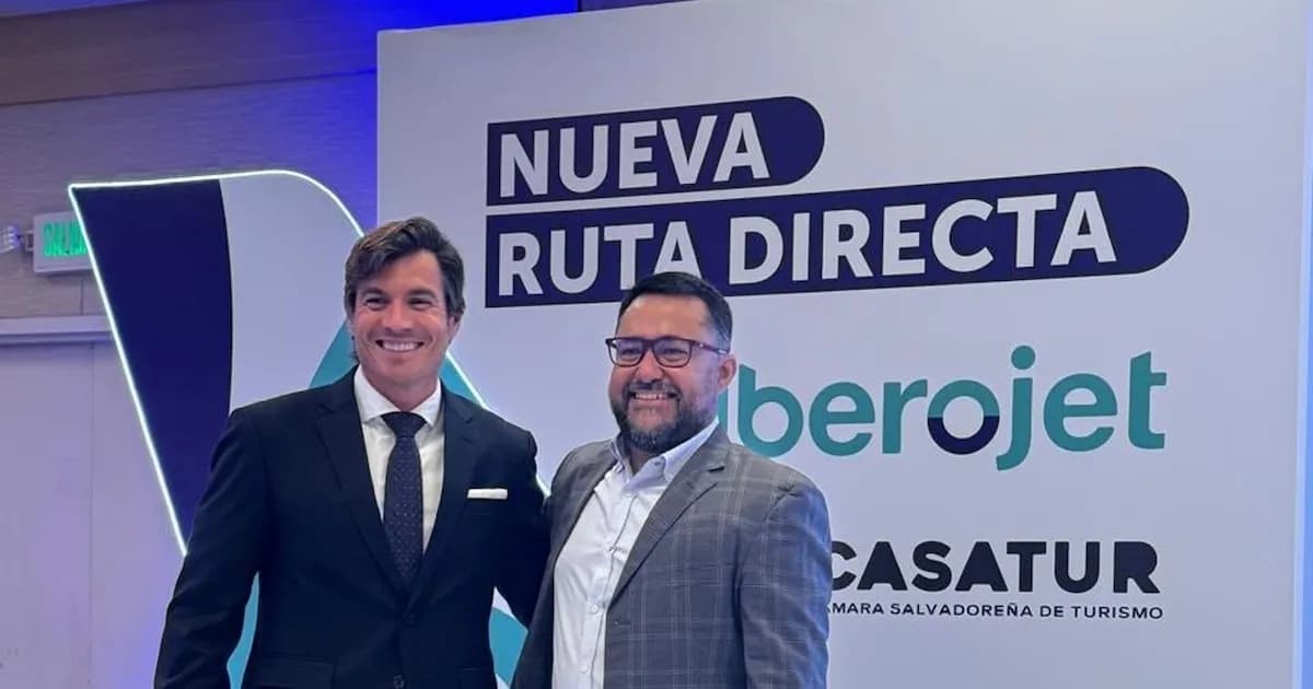 Iberojet lanzará vuelos directos entre Madrid, Barcelona y El Salvador desde septiembre