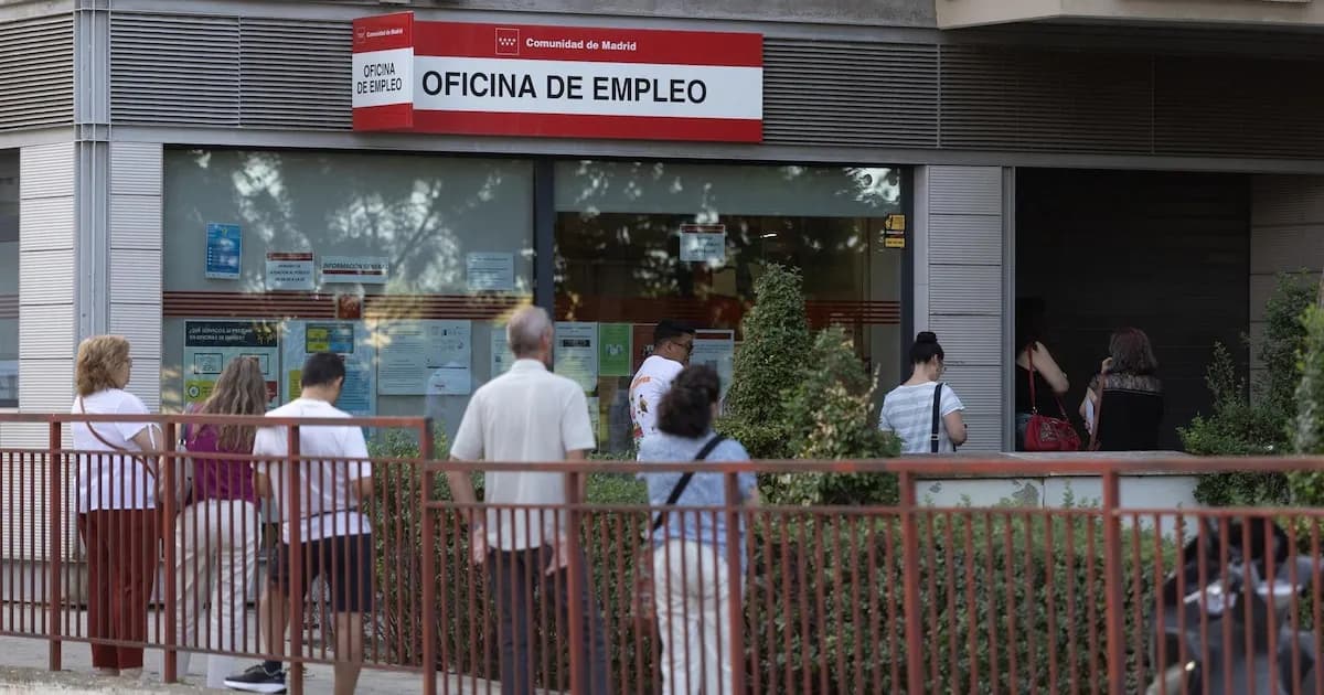 La tasa de desempleo en la eurozona se mantiene en el récord histórico del 6,2% en mayo