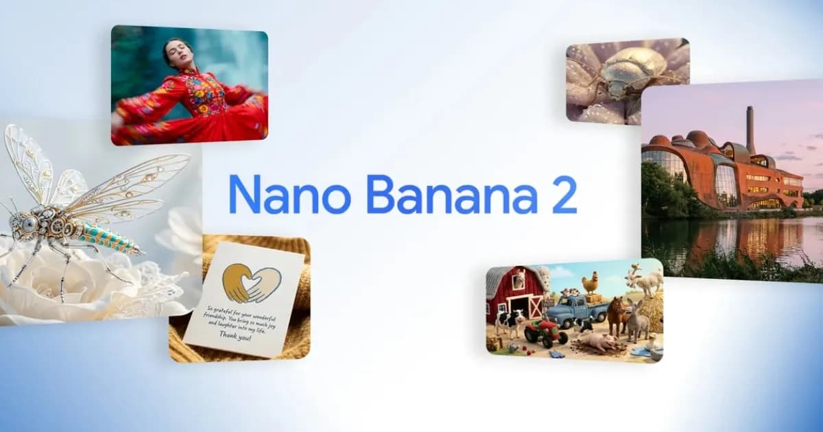 Google presenta Nano Banana 2: la IA para crear imágenes en segundos y sin costo