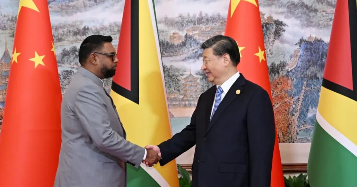 La Influencia Creciente de China en Guyana: Un Análisis de las Relaciones Internacionales