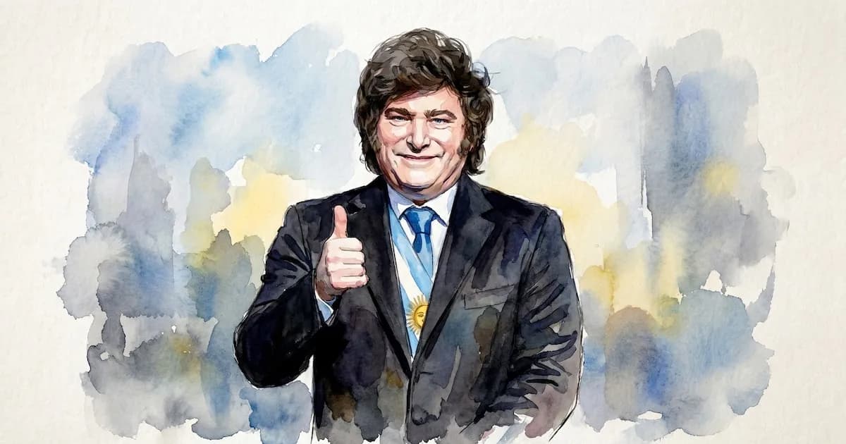 La imagen de Milei se recupera mientras la inflación se sitúa por debajo del 2%