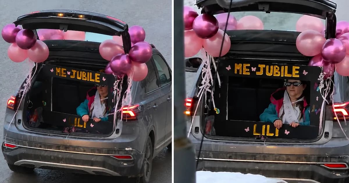 Jubilación festiva: el emotivo recorrido de Lili que cautivó a TikTok