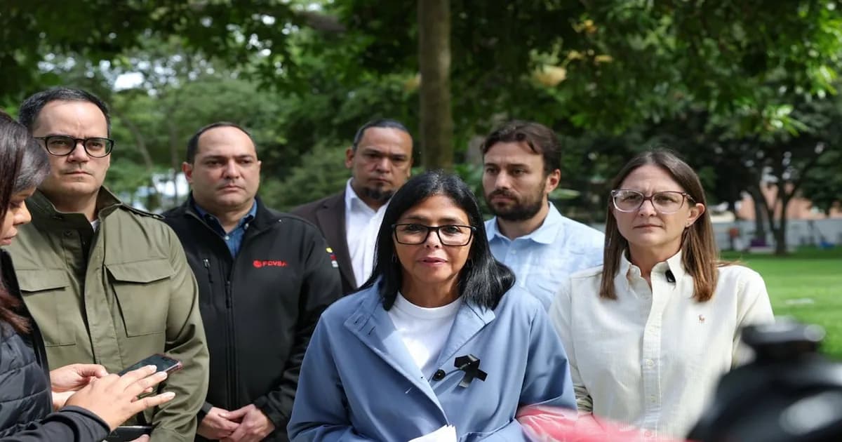 Delcy Rodríguez solicita levantar sanciones para responder a terremotos en Venezuela