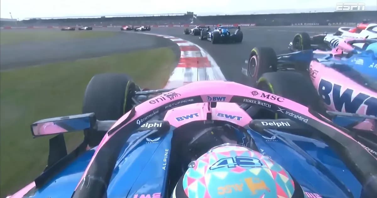 Franco Colapinto expresa su descontento con Gasly tras incidente en Silverstone