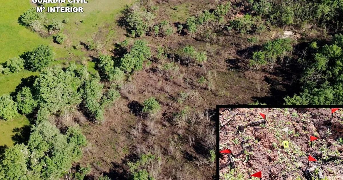 Detienen a un septuagenario por un incendio forestal en Valderredible