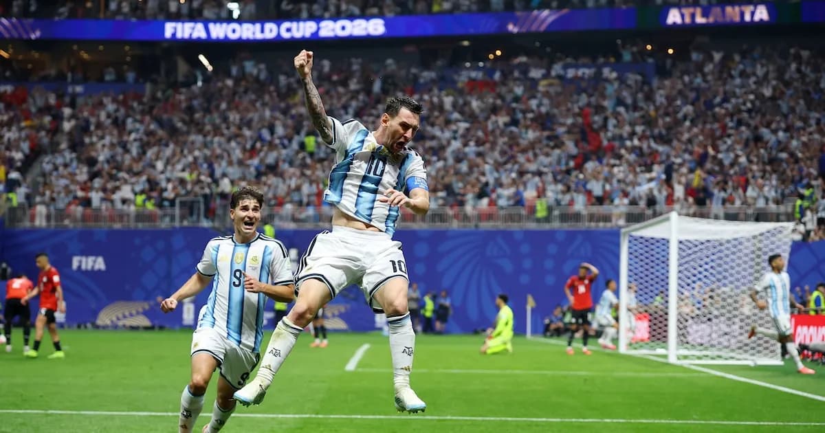 Argentina alcanza los cuartos de final: una remontada memorable ante Egipto