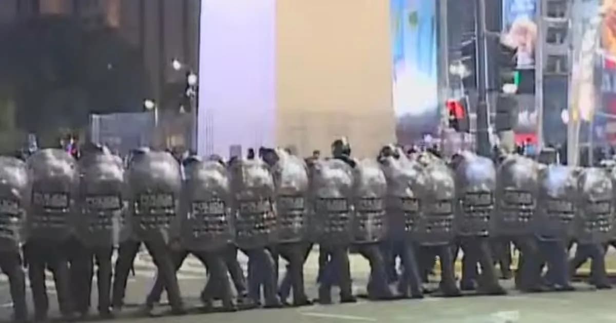 Desmanes en el Obelisco tras la victoria de la Selección Argentina en el Mundial 2026