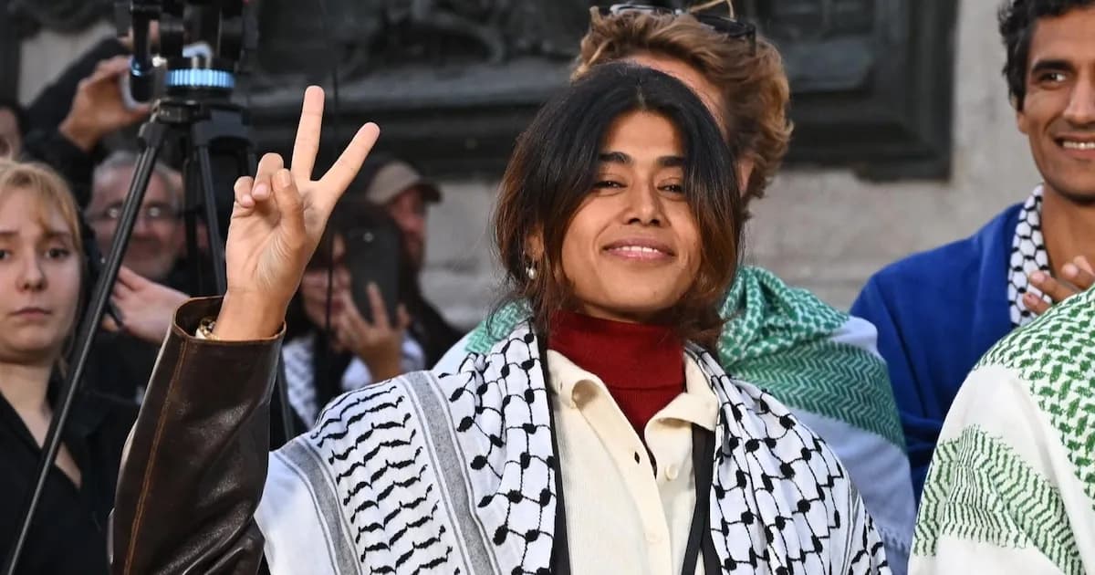 El juicio de Rima Hassan por apología del terrorismo se reprograma para octubre