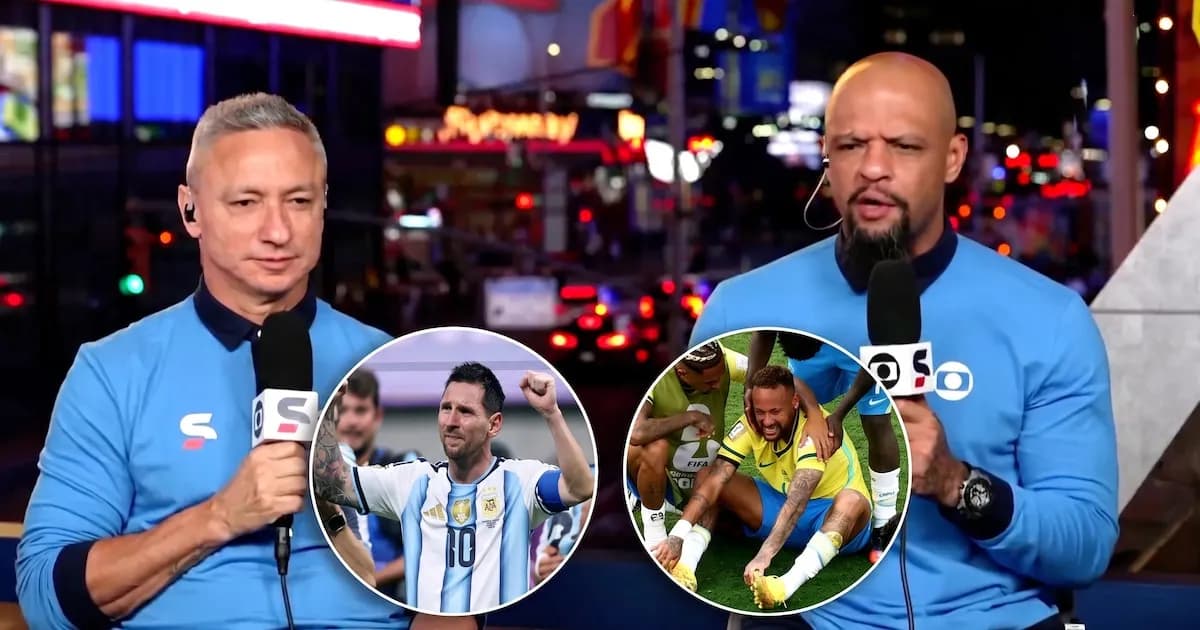 Felipe Melo rinde homenaje a Messi y lanza un mensaje a Brasil tras la remontada de Argentina
