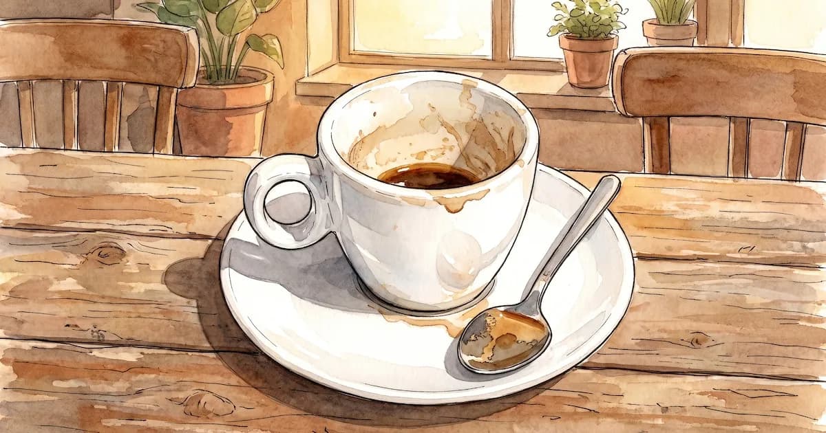 Cómo recuperar el brillo de tus tazas manchadas de café con métodos caseros