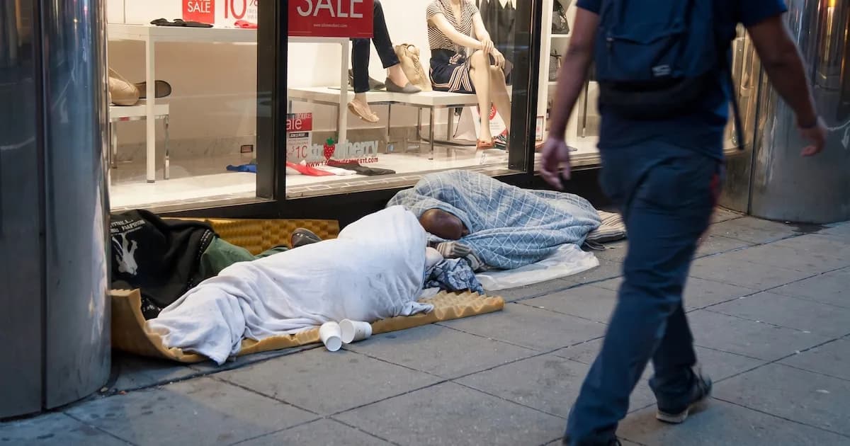 Récord de personas en situación de calle en Nueva York: casi 5.000 en el último conteo