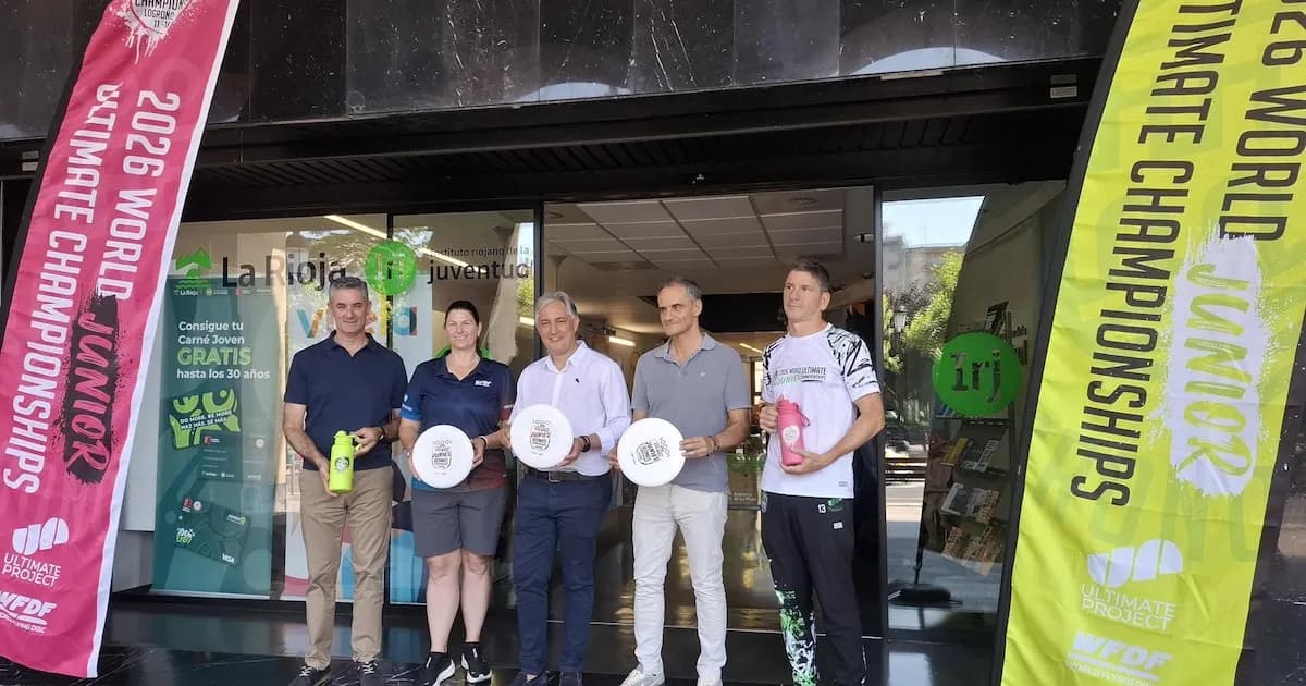 Logroño acoge el Mundial Sub-20 de Ultimate con 26 selecciones participantes